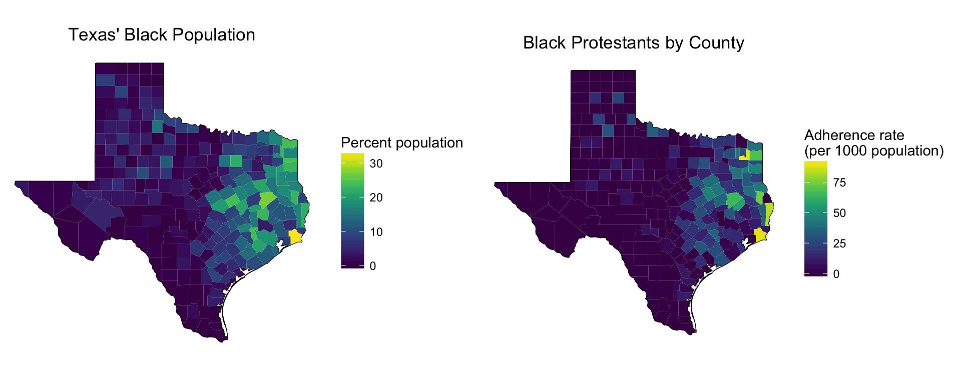 Religion Adherence and Demographics